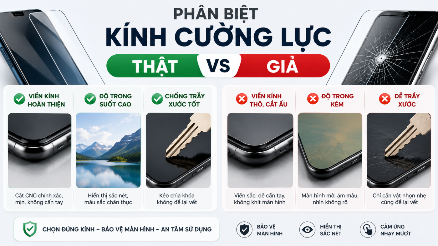 cach phan biet kinh cuong luc that gia