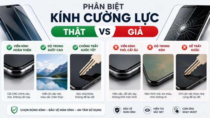 cach phan biet kinh cuong luc that gia